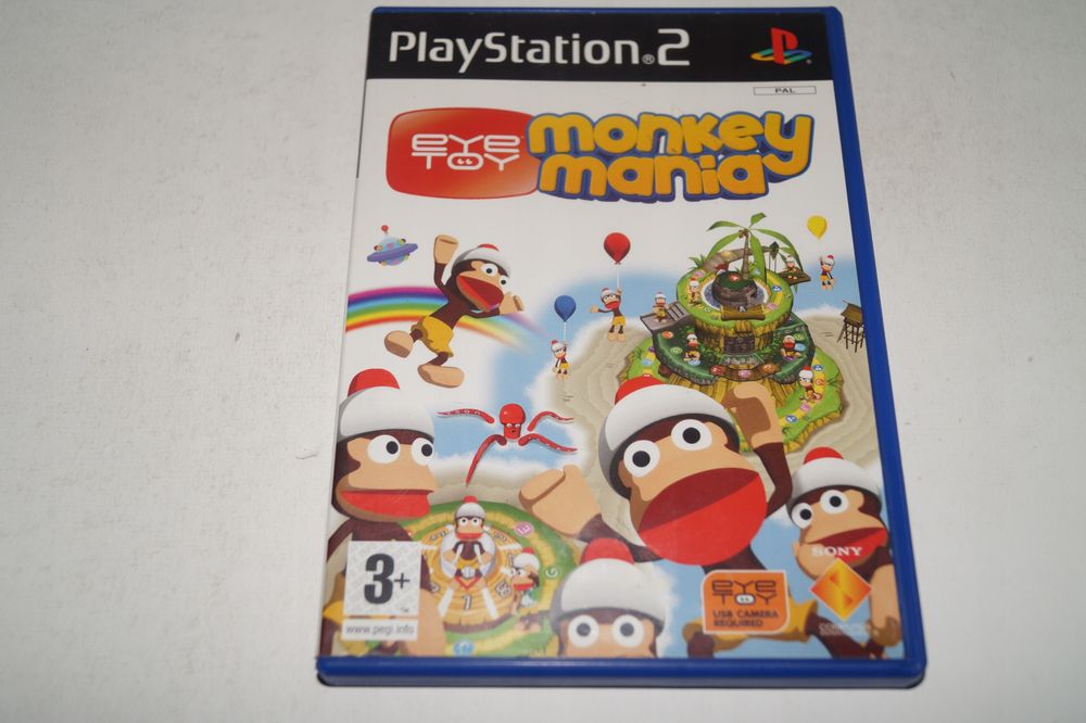 Gra Eyetoy Monkey Mania Sony Playstation 2 (Ps2)