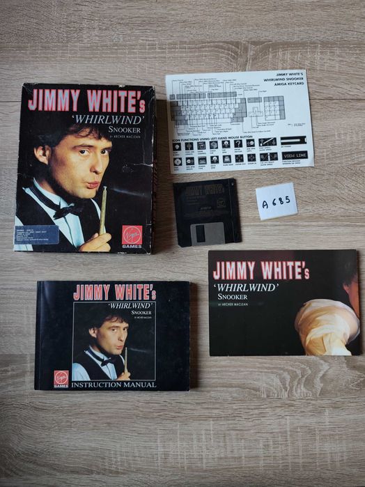 Jimmy White's 'Whirlwind' Snooker Atari ST
