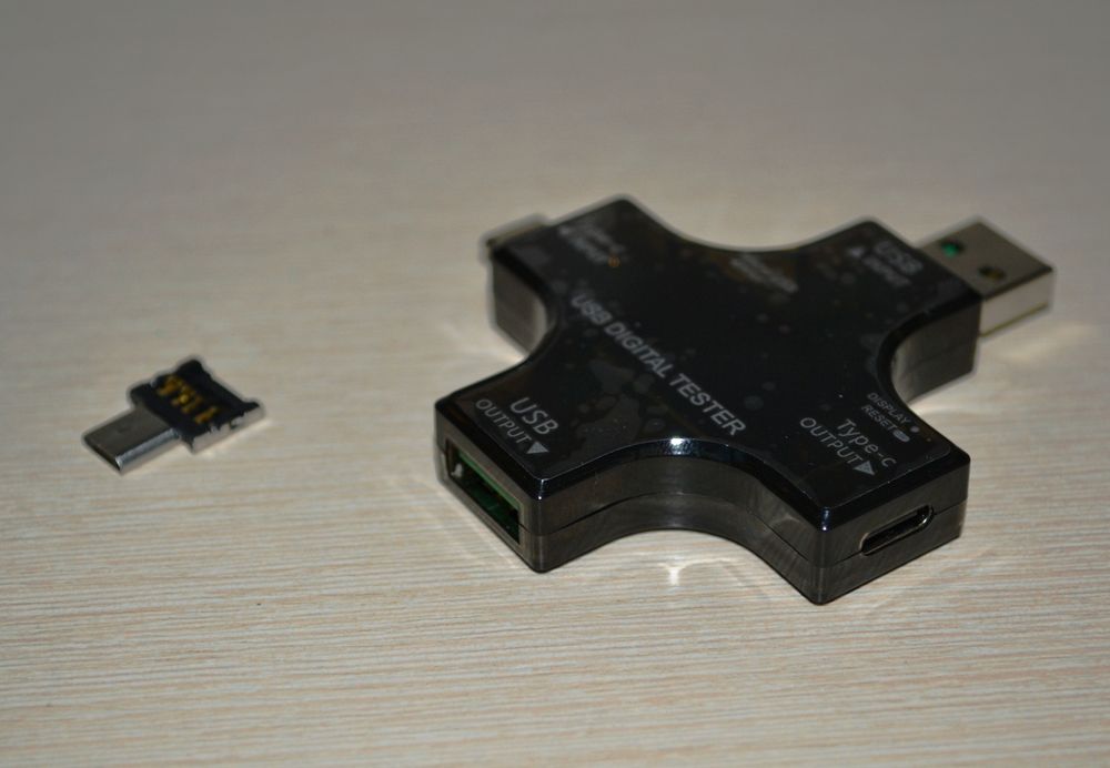 USB тестер J7-c Atorch, кольоровий з графіками, tester, Type-C