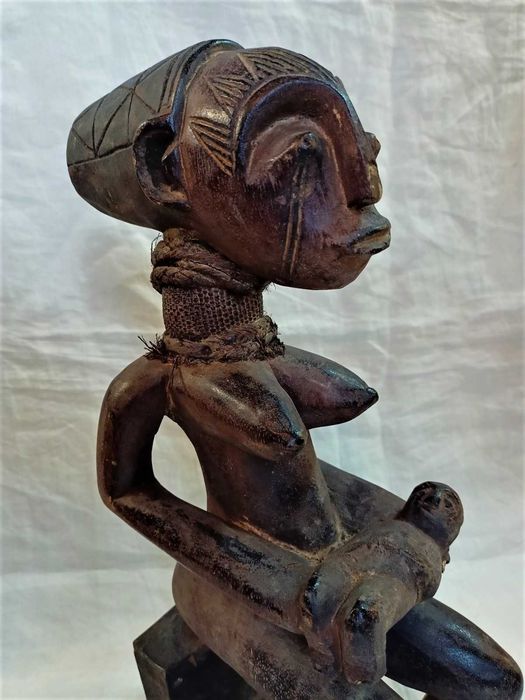 Escultura Tribal Madeira Congo