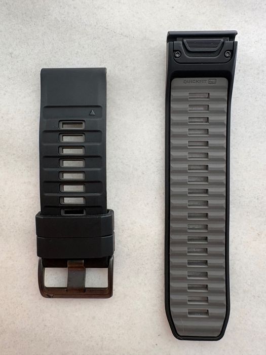 Garmin pasek silikonowy 26mm oryginalny nowy czarny graphitowy
