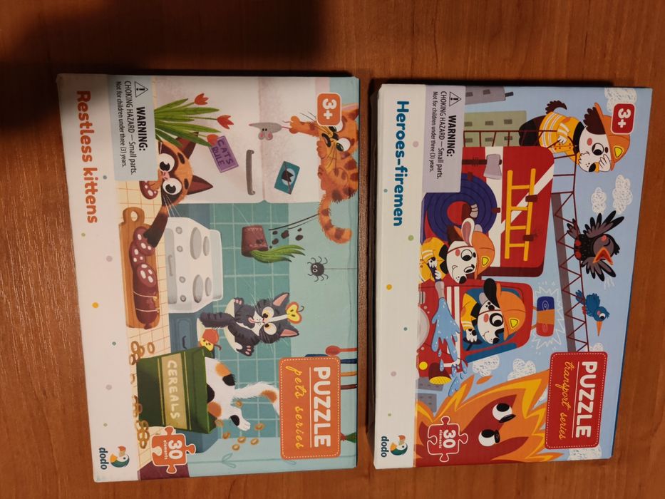 Пазли картонні Dodo