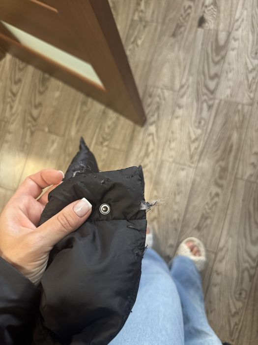 Пуховик зима, довгий