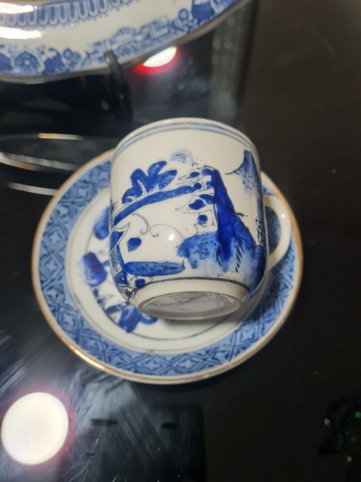 1 Peça antiga porcelana chinesa