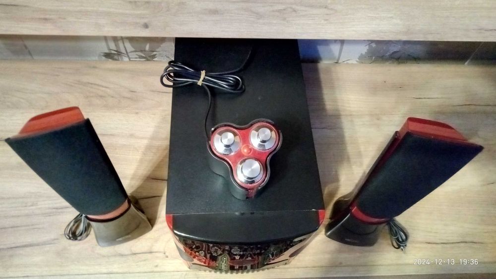 Акустична система Gemix SB-75 Black/Red