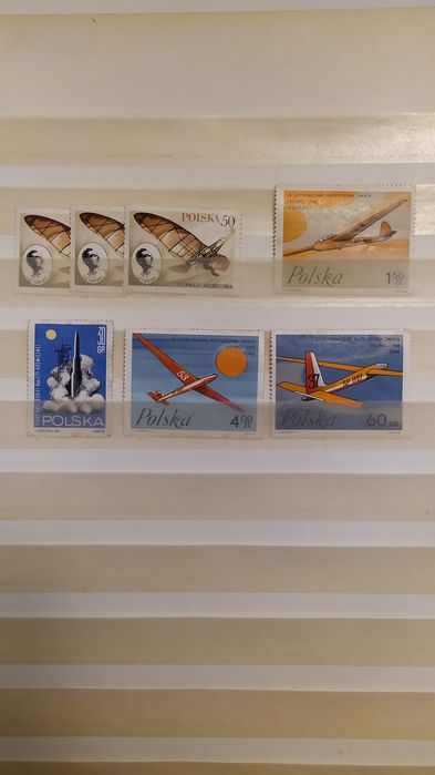 Polska PRL – Lotnictwo i kosmos – Czesław Tański, szybowce, rakieta –