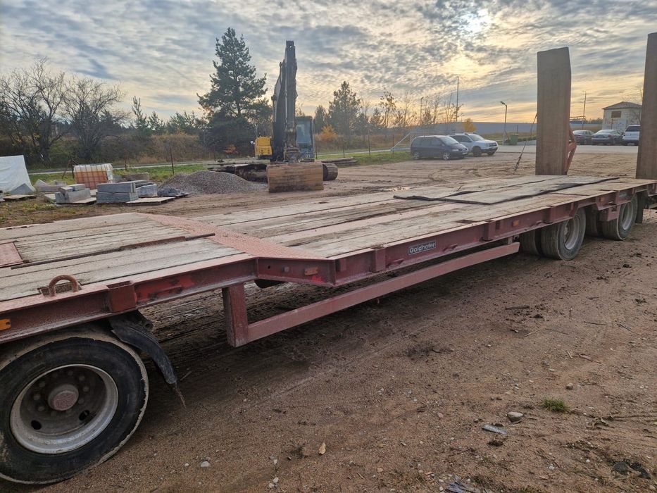 Goldhofer – przyczepa niskopodwoziowa 3‑osiowa, rok 2006