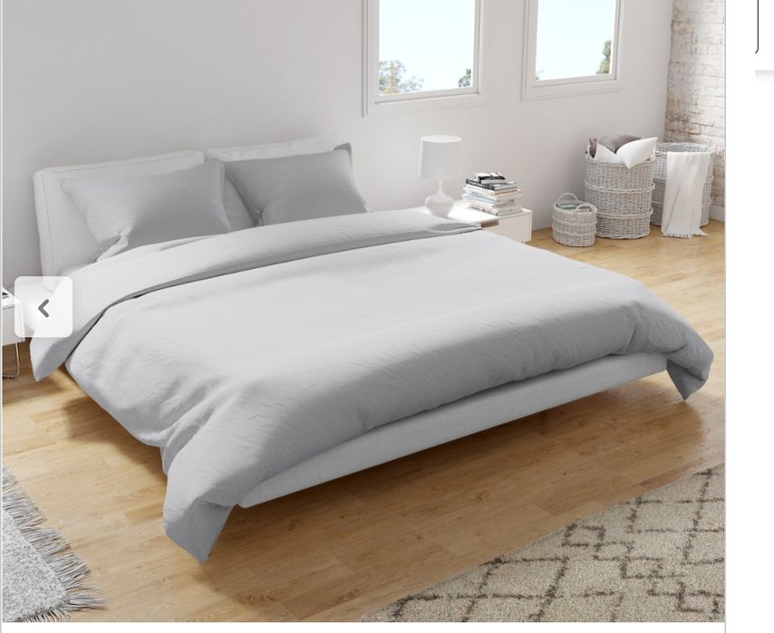 Pościel 200 x 220 cm bawełniana Fashion szara