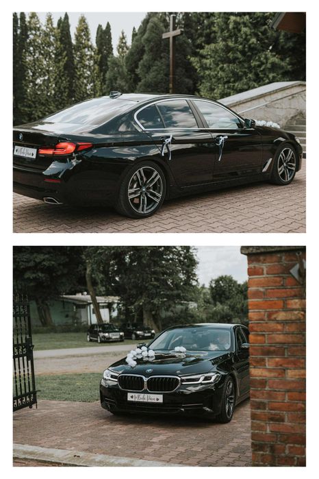 Auto Do Ślubu z Ozdobami i Tablicami Najlepsze Ceny !