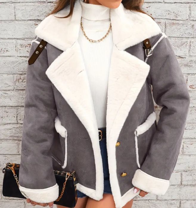 Женская дубленка