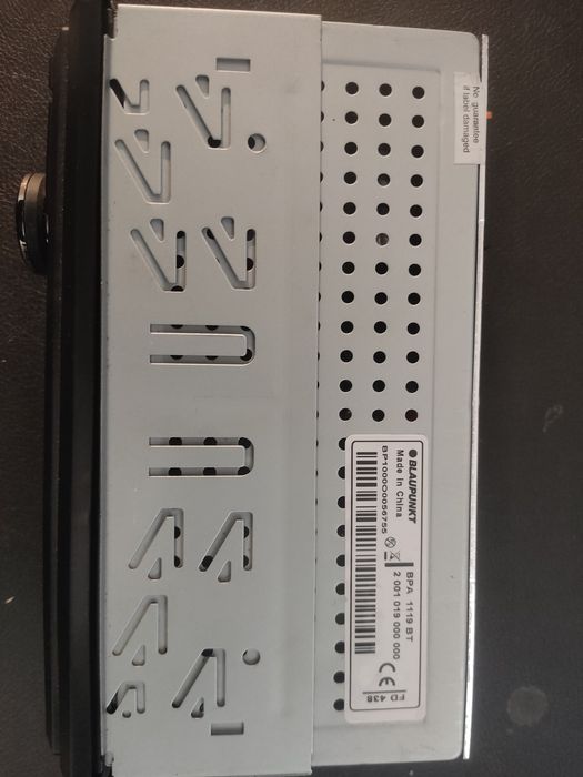 Rádio Auto Blaupunkt BPA 1119 BT – Bluetooth/USB