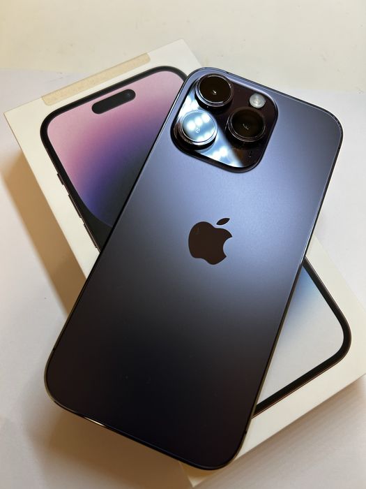 iPhone 14 Pro 128GB Deep Purple — стан близький до ідеалу!
