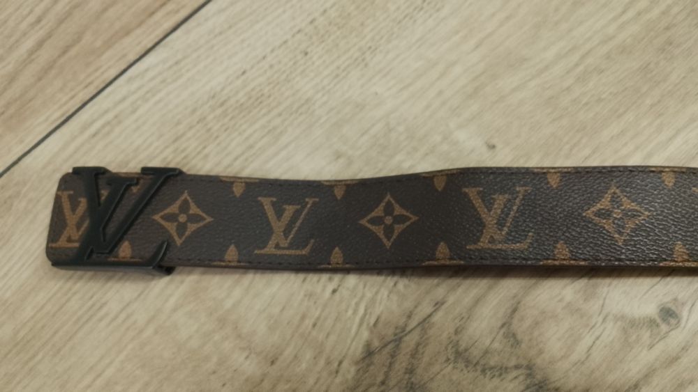 Pasek Louis Vuitton brązowy