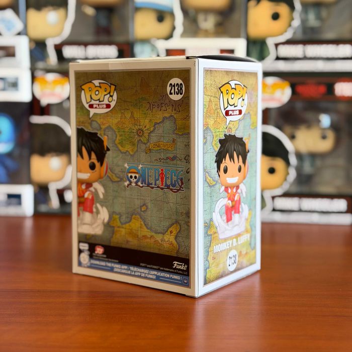 Фігурка Funko Pop ONE PIECE Monkey D. Luffy Metallic Ван Піс Луффі Луфі Функо Фанко Поп #98 #2138