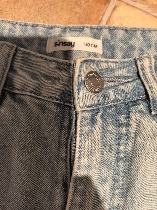 Jeansy dziewczęce Sinsay