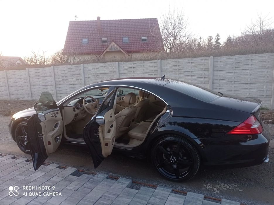 Mercedes-Benz CLS Pakiet AMG, nowy akumulator, pneumatyka po serwisie,100%sprawny