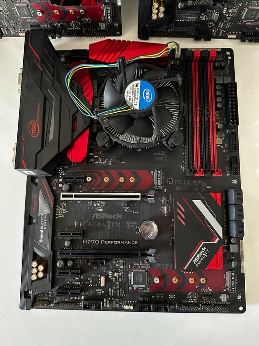 Комплект Asrock Z270-Performance s1151 + Процесор i5 7500