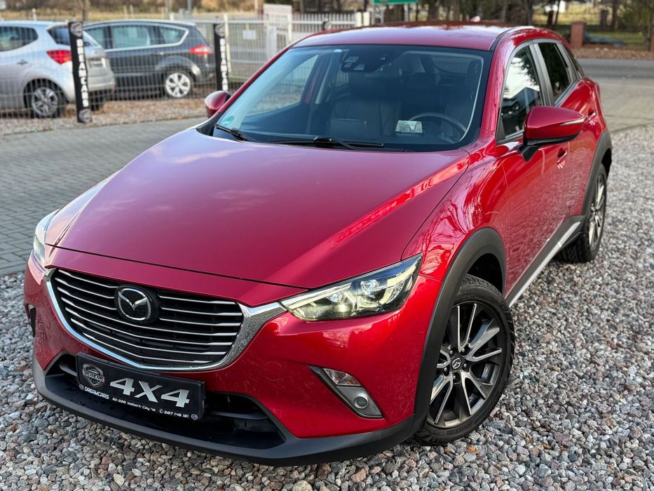 Mazda CX-3 2,0 BENZYNA 150 KM 4X4 Full Led Skóra Keyless Go Gwarancja *TOP*