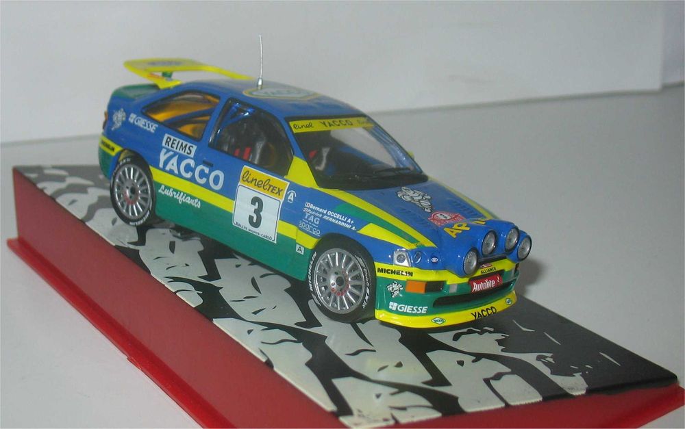 Ford Escort RS Cosworth -Vencedor Rally Monte Carlo 1996 -P Bernardini