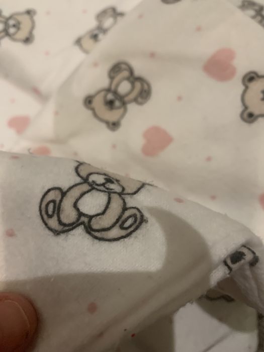 Набір теплоі постільноі білизни для новонародженого