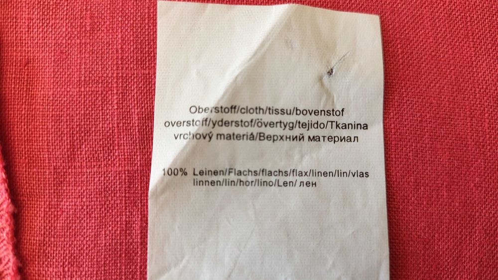 Spódnica lniana rozm.44