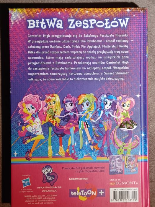 Książka My little pony equestria girls