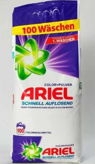 Ariel proszek do prania kolorów 6 kg 100 prań niemiecki