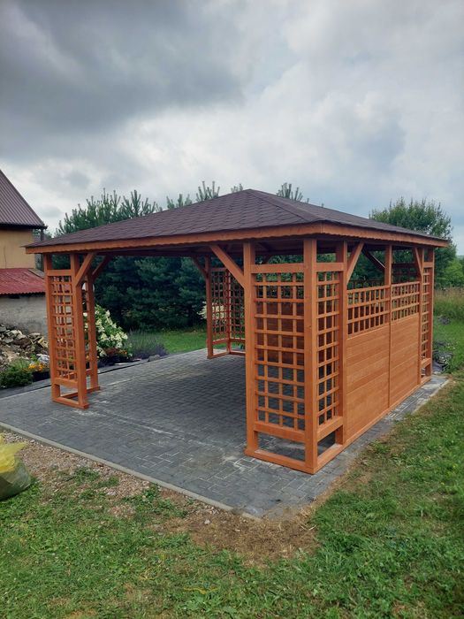 Altana 3,5x3,5m Producent Montaż Dostępne inne wymiary oraz wzory.