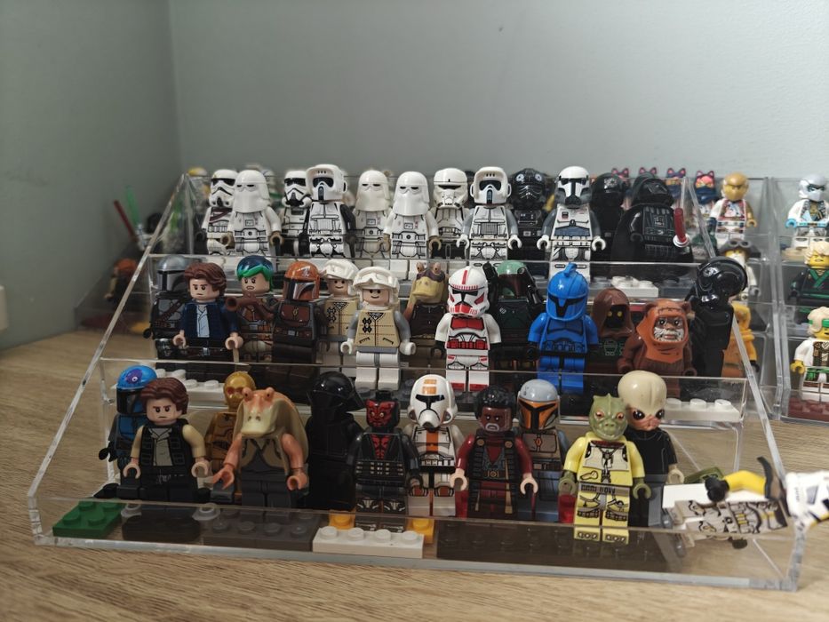 LEGO star wars 3 mini figurki
