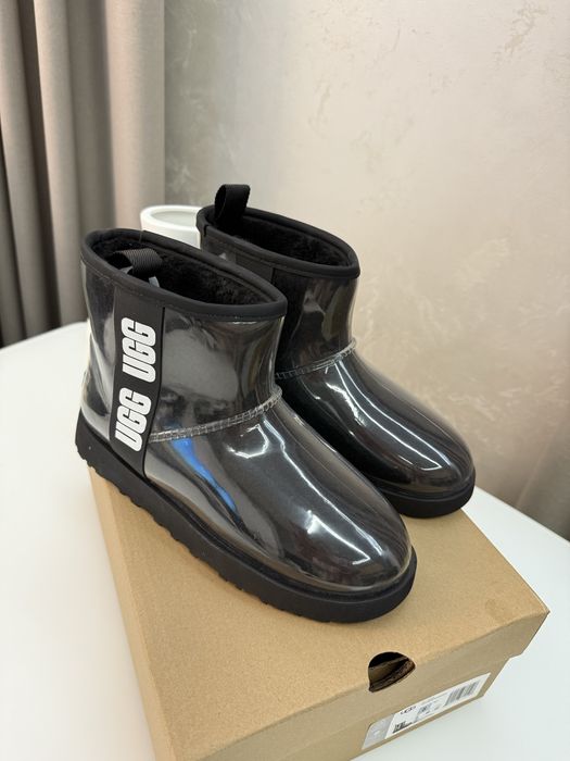 Ugg Classic Clear mini чорні розмір  40