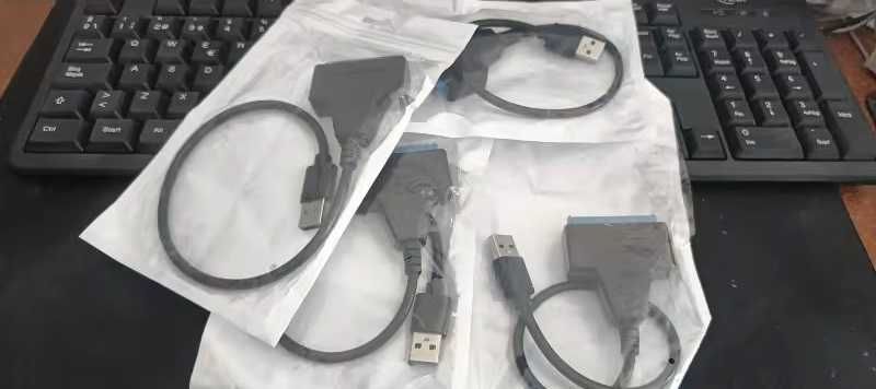 PC - Cabo Adaptador SATA para Discos HDD/SSD de 2.5"