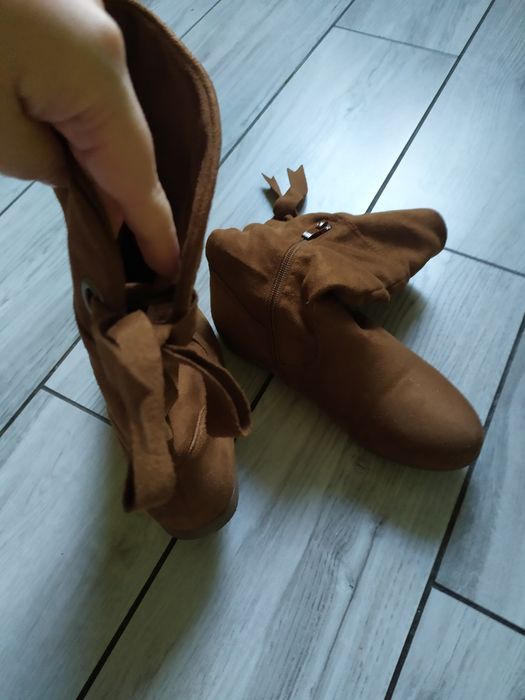 Botki  lekko ocieplane