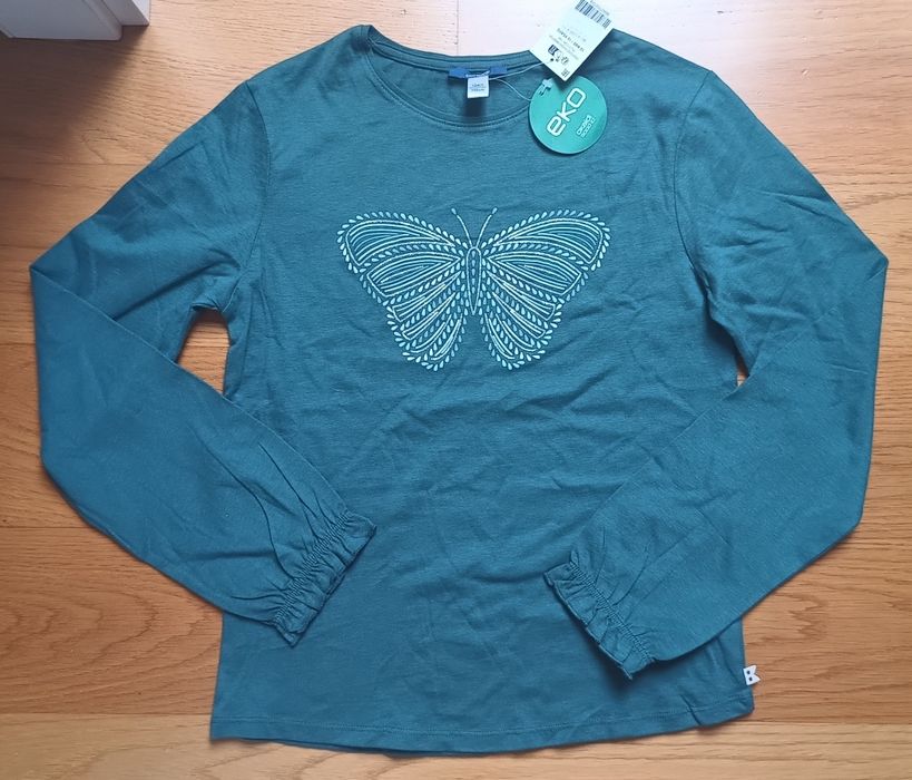 Bluzka Okaidi z motylem 12 lat