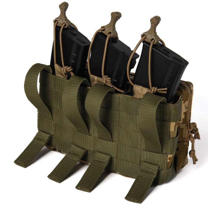 Адмін підсумок плакард Combo Pack під 3 магазини AK/AR Піксель