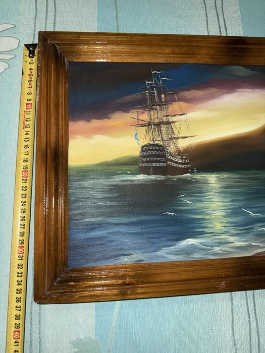 Картина маслом 2003 года ручная работа