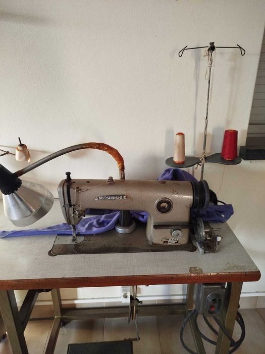 Pack 3 Máq Costura Industriais Trifásicas-Mitsubishi, Brother e Pfaff