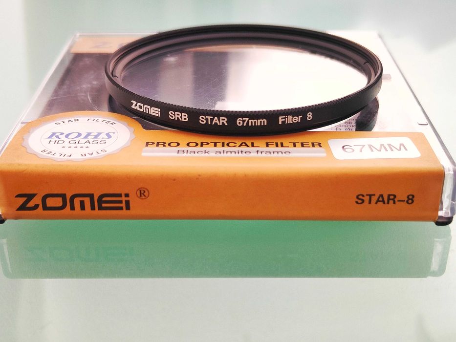 ZOMEI 67mm 8-Point Star Filter, Star 8 Filter64586001851778121