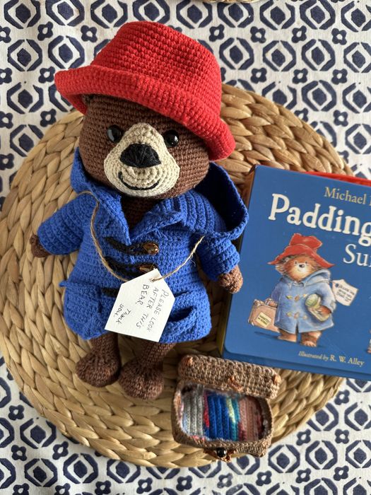 Urso Paddington de Crochê – Feito à Mão com Carinho