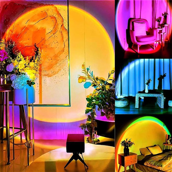 Лампа заходу сонця (16 кольорів) + Пульт. В наявності!