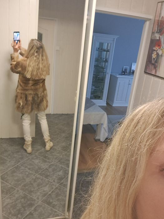 Futro naturalne szop i królik