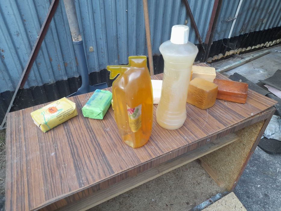 mydło Pollena płyn do naczyń TIPTOP zestaw PRL