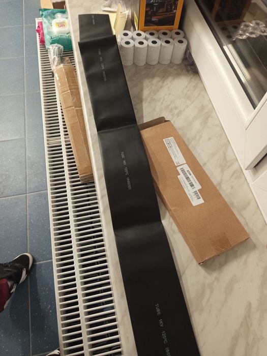 : Rura Termokurczliwa Grubościenna 60/30 mm – 1kV, 125°C, 1 metr