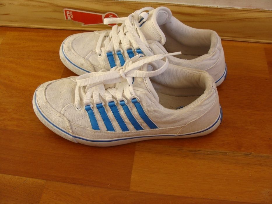 Buty damskie tenisówki rozm. 38 wkładka 24 cm białe K-SWISS wysyłka