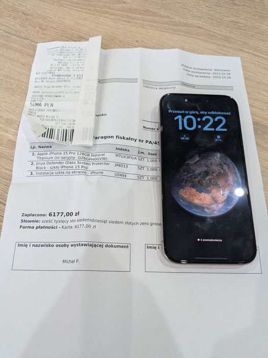 iPhone 15 pro 128 GB