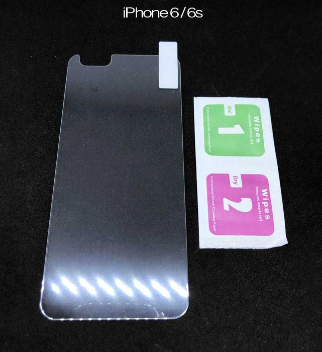 Película de vidro temperado traseira iPhone 4/5/5s/SE/6/6s/6P/6s Plus