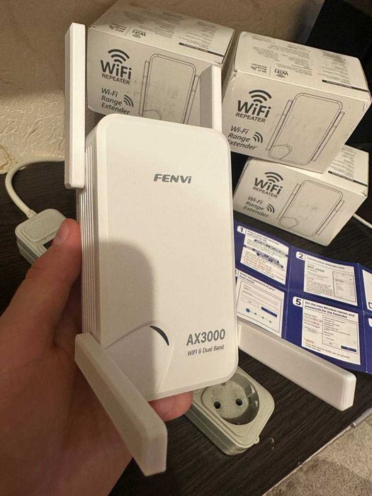 Fenvi AX3000 WiFi 6 Репітер | Підсилювач WiFi 3000 Мбіт/с | Gigabit LAN