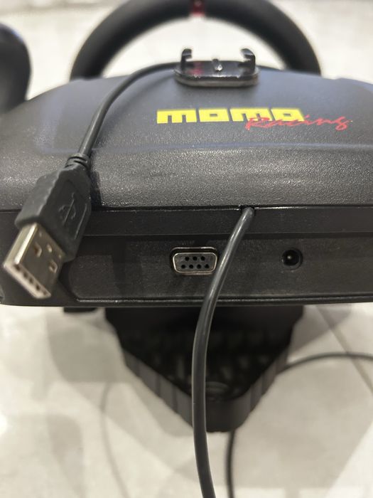 Кермо ігрове з педалями Logitech  momo Racing