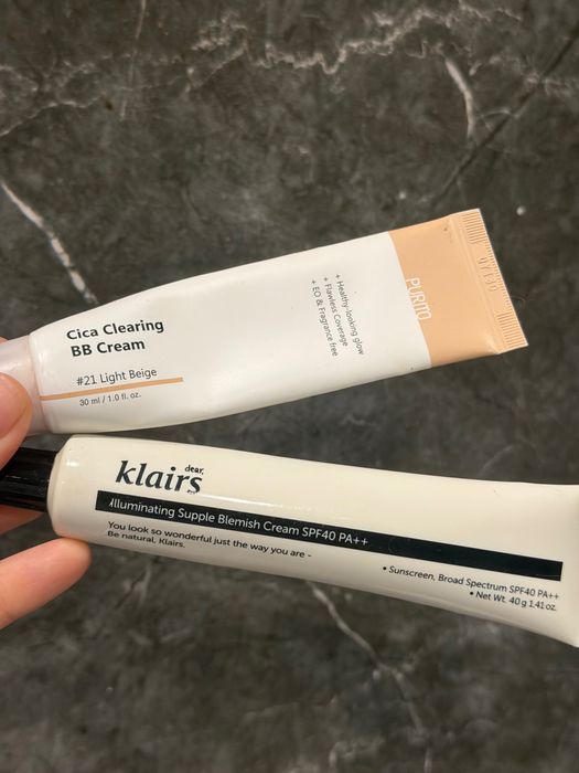 Dear Clairs + Purito bb креми в залишку