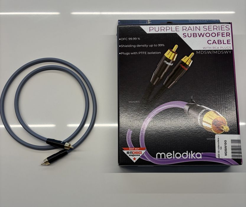 Melodika - kabel subwoofer 1m