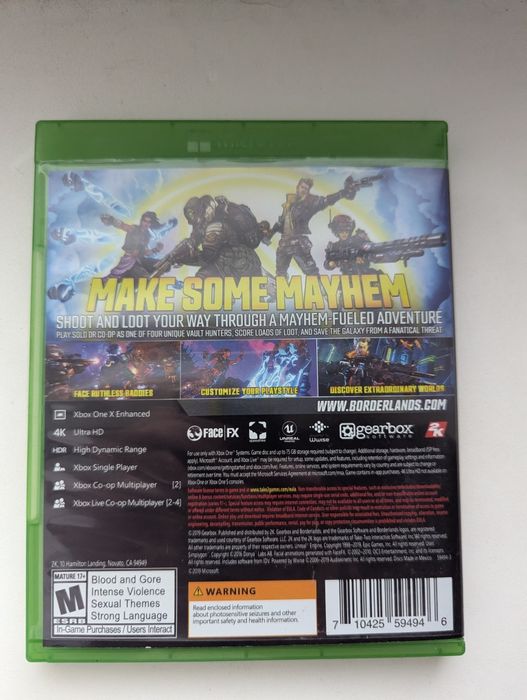 Borderlands 3 ігри игры диски на Xbox one series x s